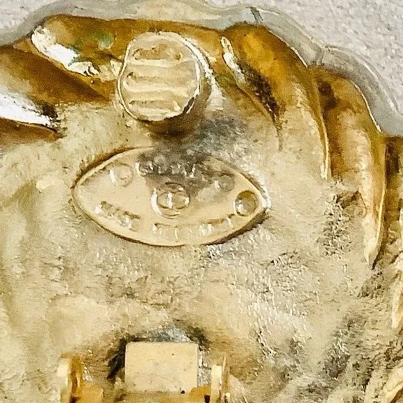 Chanel Gold and Black Earrings - Picture 3 of 4